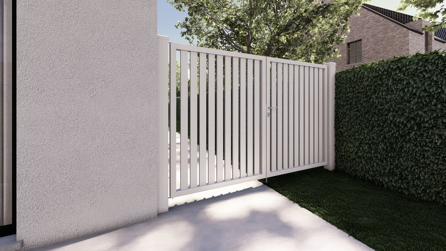 Alzebra open verticaal dubbele vleugel