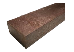 Bande d'adaptation synthétique pour écran en fibre Ecowood