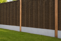Dalle en béton pour écran en fibre Ecowood