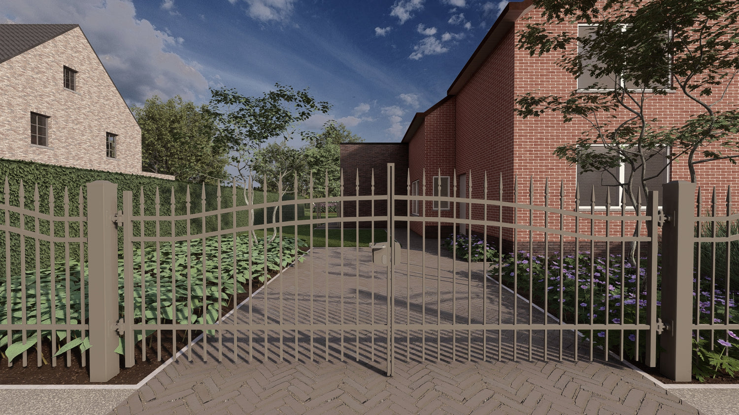 Portail battant Chevalier