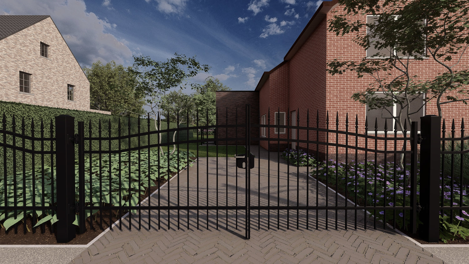 Portail battant Chevalier