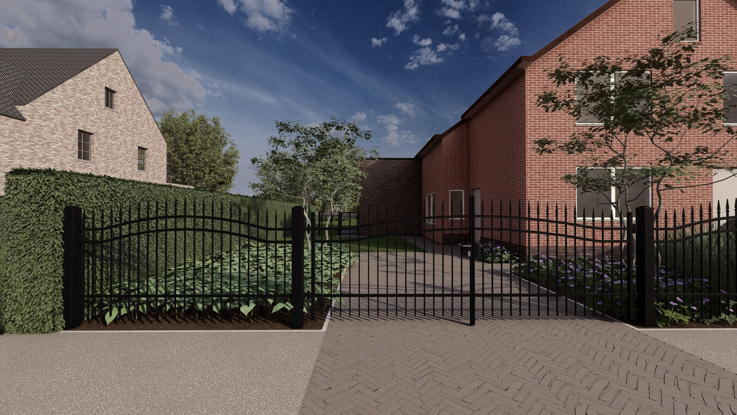 Portail battant Chevalier