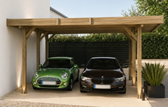 Carport hout