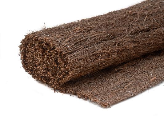 Ericamat Elegance 30 mm natuurlijke heidemat op rol voor tuinafsluiting en privacyscherm