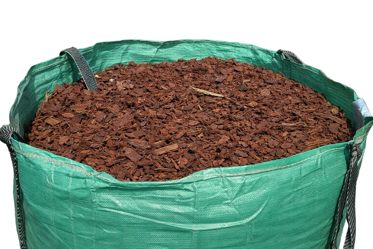 Big bag met Franse pijnboomschors kaliber 10-20 mm, fijne bodembedekker voor borders en plantenbakken