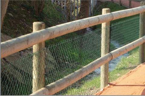 Paardenafsluiting in den behandeld tegen rot