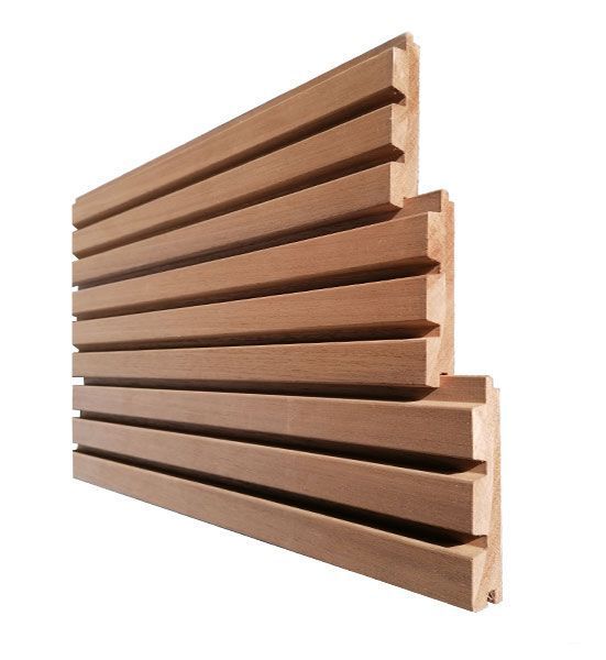 Profilé triple bloc Thermowood Ayous