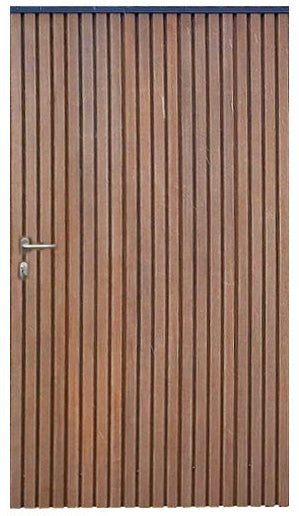Porte Eluna en bois composite coextrudé