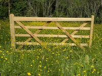 Portail anglais imprégné de pin Premium