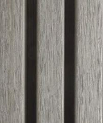 Kleuroverzicht Fiberdeck WEO 35 composiet gevelbekleding in de uitvoeringen Teak, Ipé, Silver Grey en Anthracite