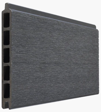 Washington Premium composiet tuinscherm kleur Dark Grey – moderne onderhoudsvrije composiet schutting voor tuinomheining