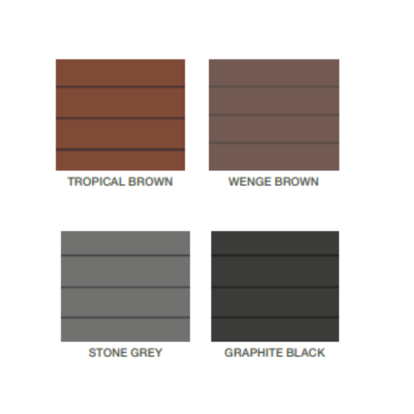 Planche lamellée en bois composite