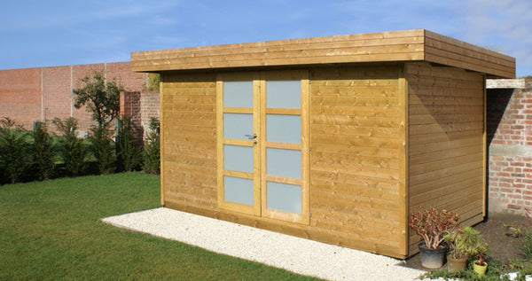 Luxe line modern dubbele deur EPDM/staalplaat