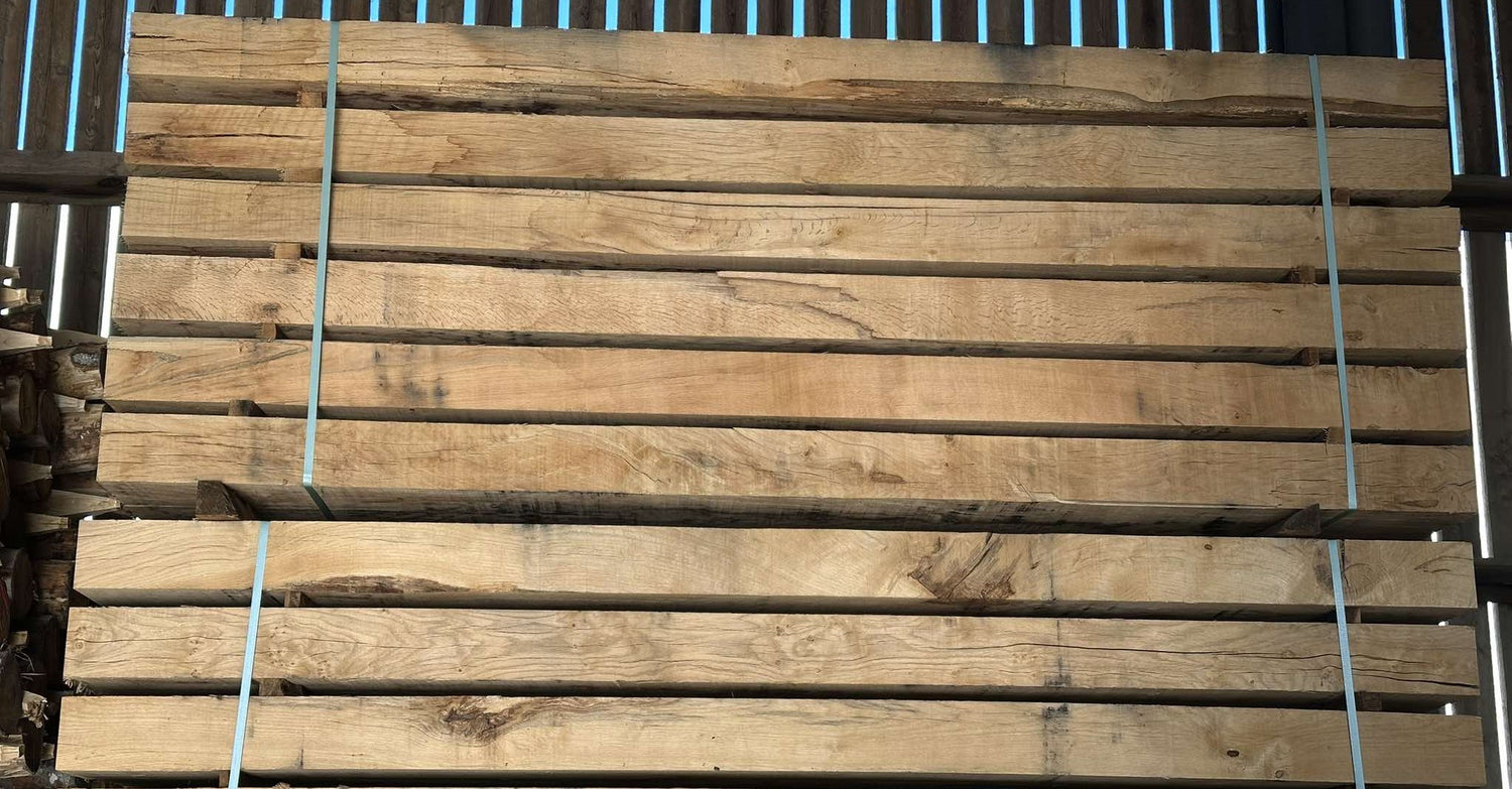 Traverse neuve en chêne - non traitée