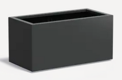 Orlando rechthoekige aluminium plantenbak