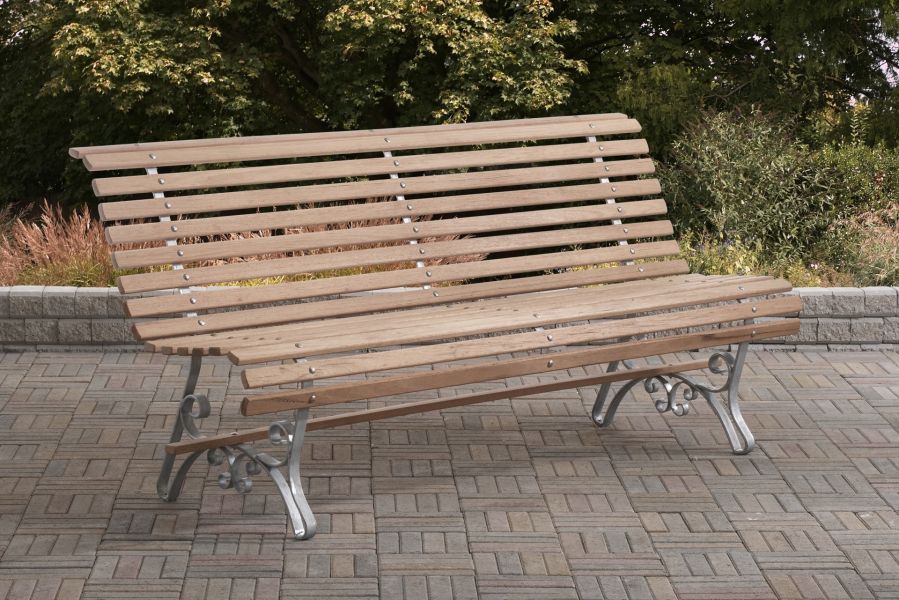 Banc de jardin en bois dur tropical