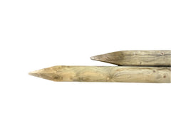 Grenen palen gefreesd gepunt geïmpregneerd - dia. 10cm