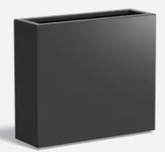 Orlando rechthoekige aluminium plantenbak
