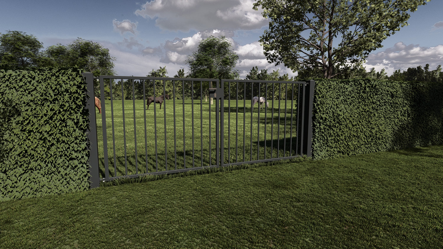 Bardo tuinpoort dubbel