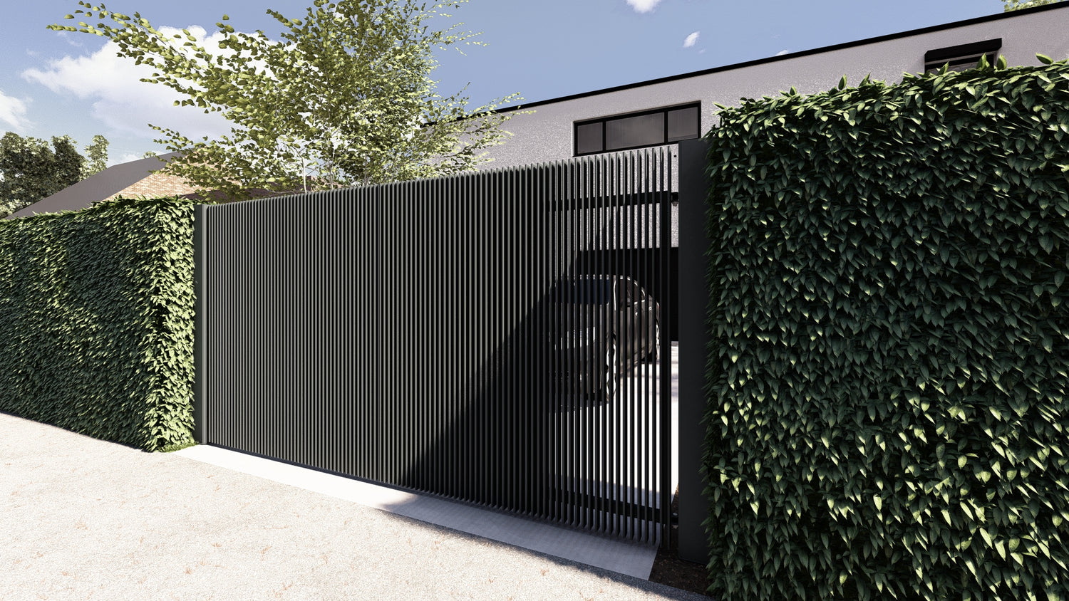 Portail battant Radiato à double battant