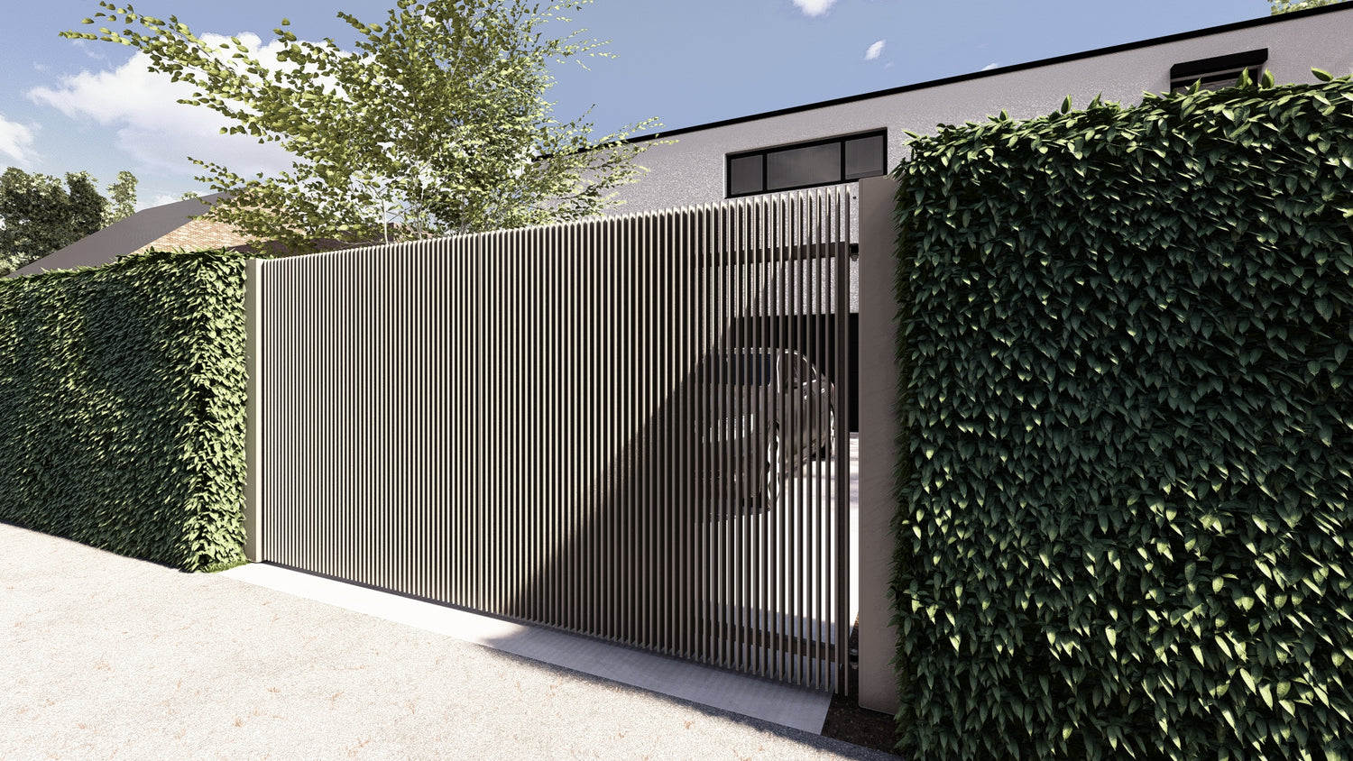 Portail battant Radiato à double battant