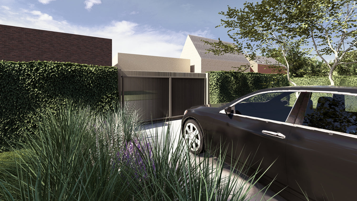 Portail battant Radiato à double battant