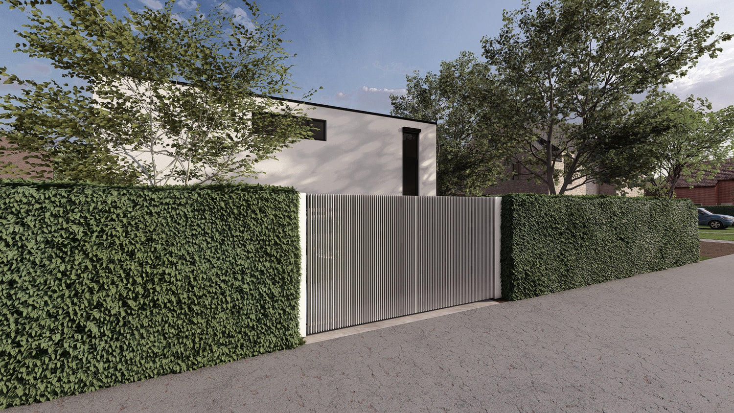 Portail battant Radiato à double battant