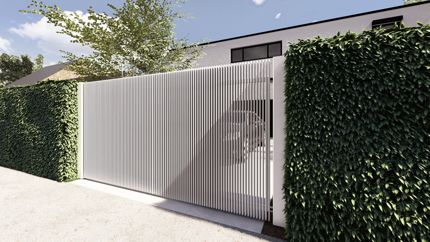 Portail battant Radiato à double battant