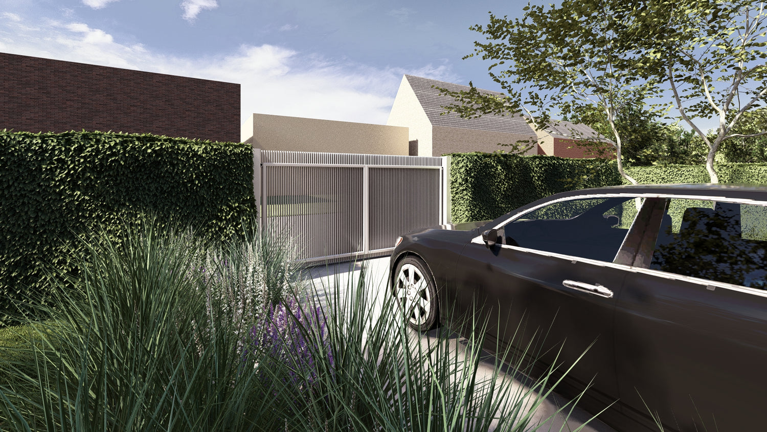 Portail battant Radiato à double battant