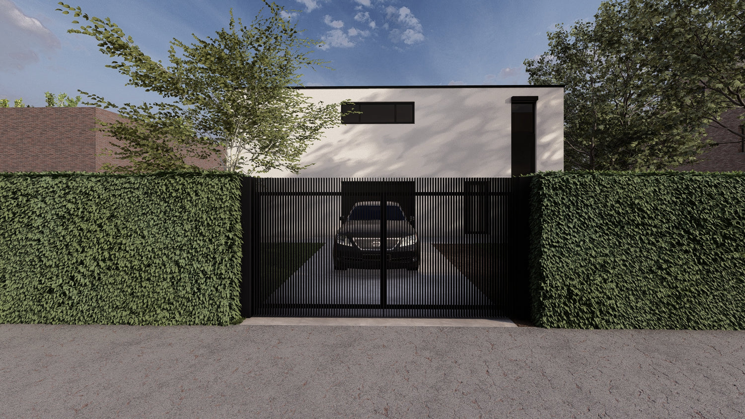 Portail battant Radiato à double battant