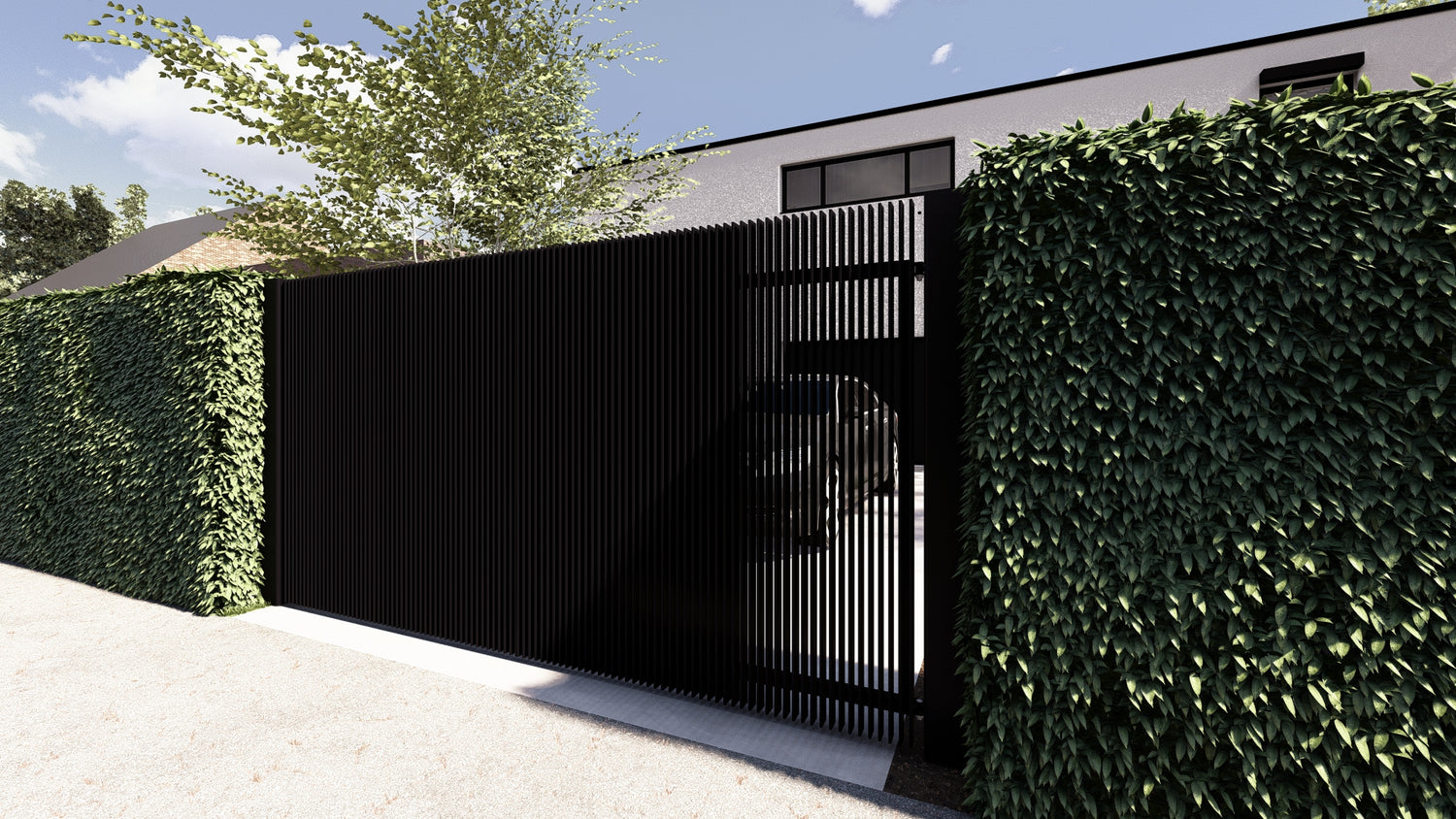 Portail battant Radiato à double battant