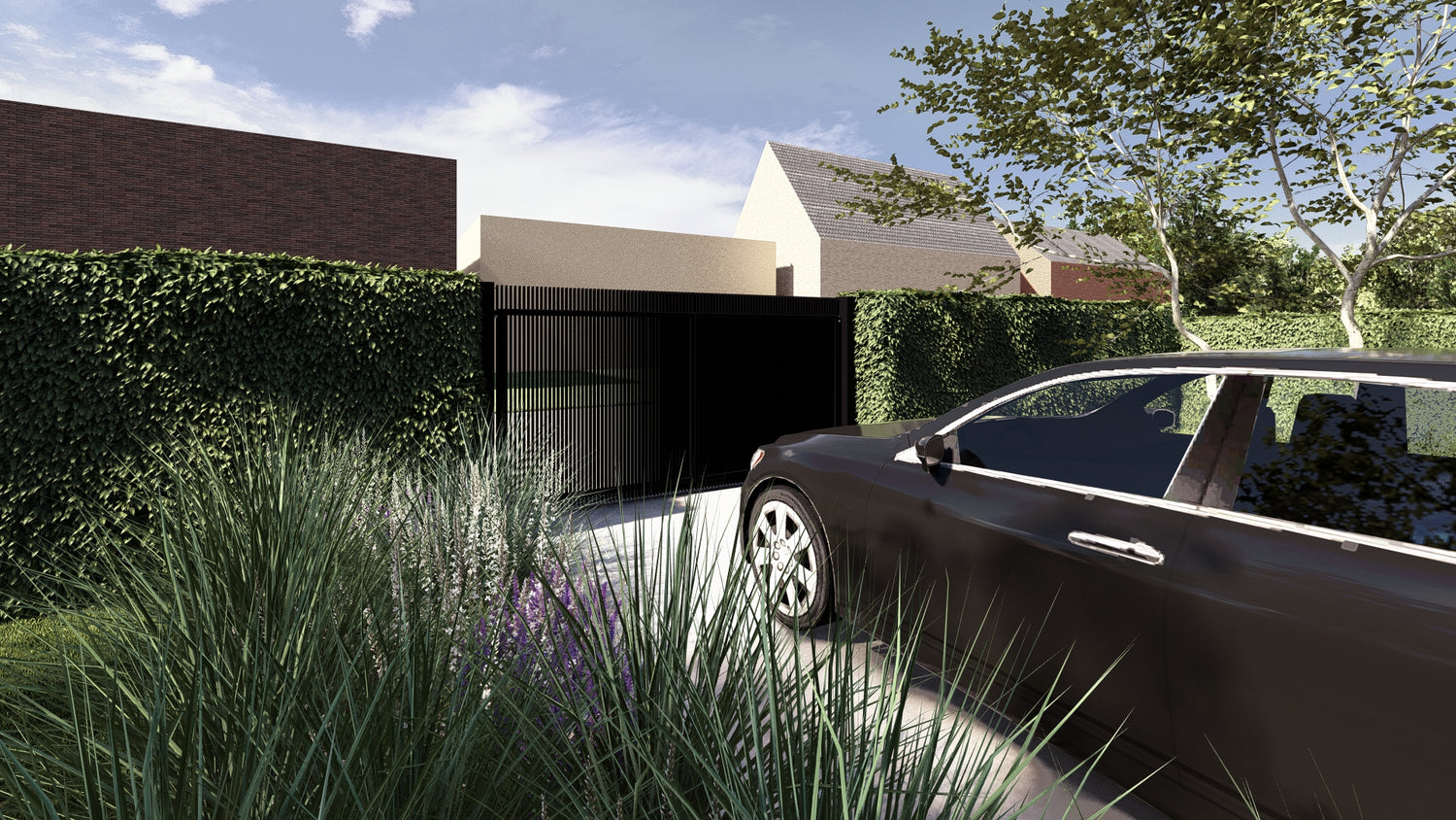 Portail battant Radiato à double battant