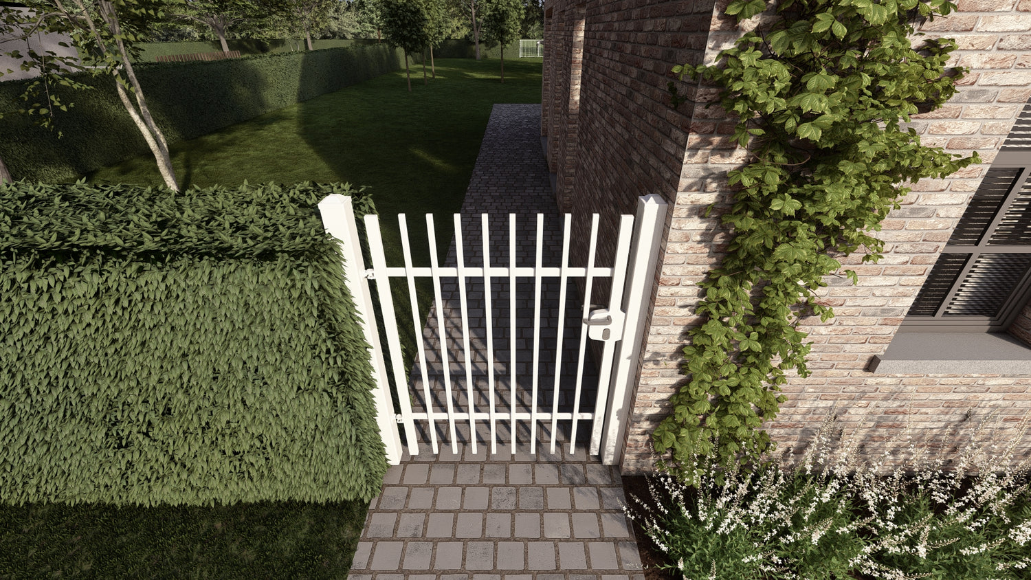 G traversa draaipoort enkele vleugel