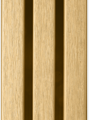 Kleuroverzicht Fiberdeck WEO 35 composiet gevelbekleding in de uitvoeringen Teak, Ipé, Silver Grey en dark grey en eik/cedar