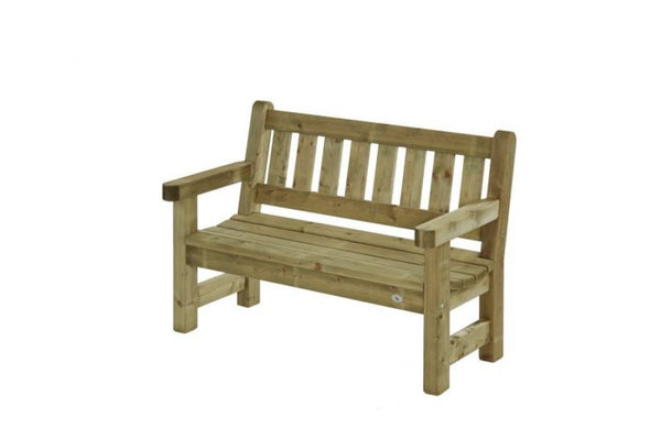 Banc de parc en bois