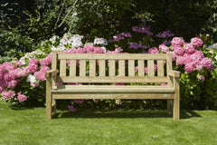 Houten parkbank
