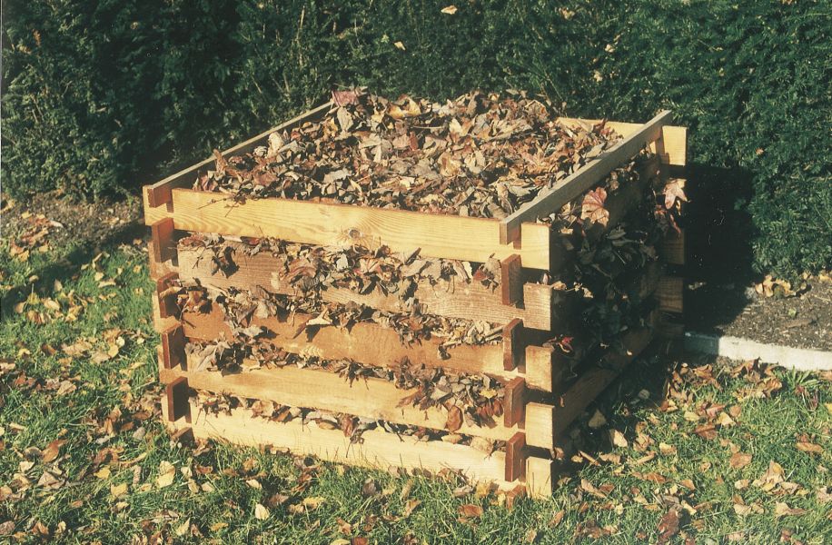 Bac à compost en bois imprégné